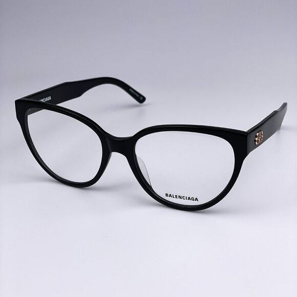 SALE! NEW Balenciaga Everyday BB0064O 001 Black Demo Cat Eye Women Eyeglasses main image 10